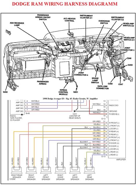 2003 ram 350 power distribution box|2003 Dodge Ram Wiring Maps .